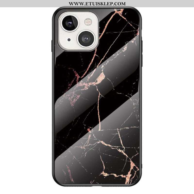 Etui do iPhone 14 Marmurowe Szkło Hartowane